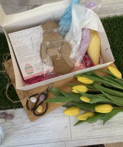 Easter Decorate Your Own, 6 Cookie Kit -  Egg, Carrot & Rabbit - Image 2