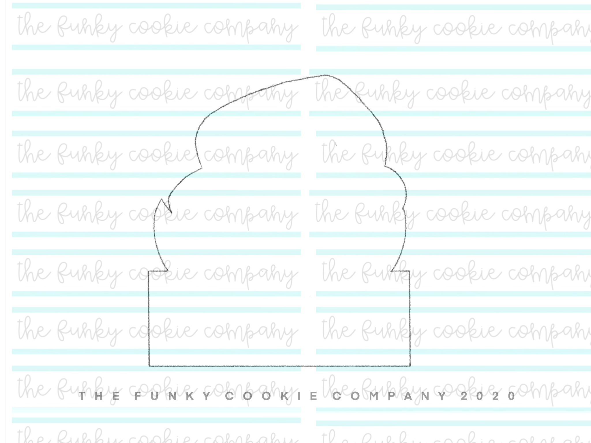 Santa Head plaque cutter - Image 3