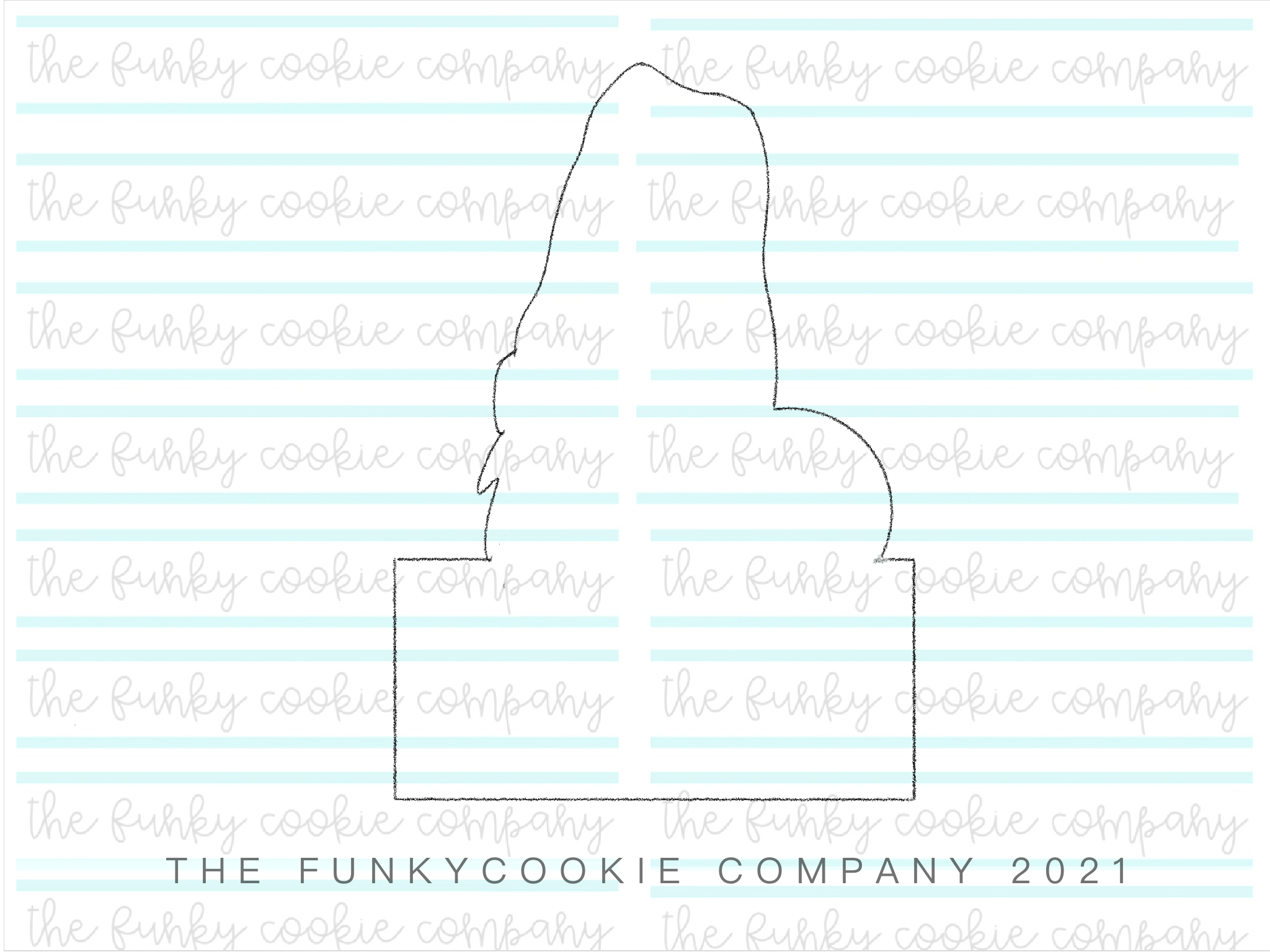 Santa Gonk plaque cutter - Image 2