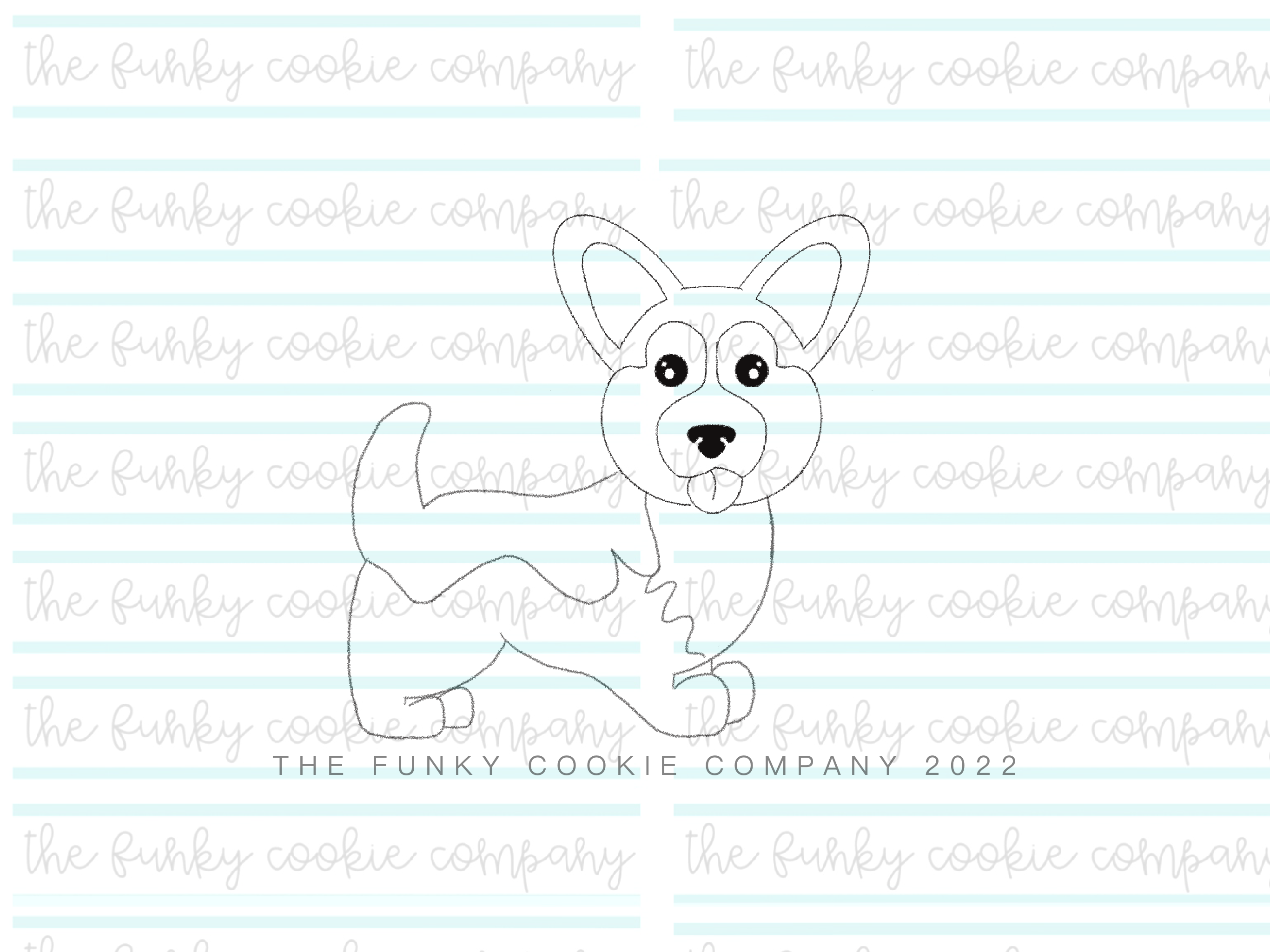Standing Corgi