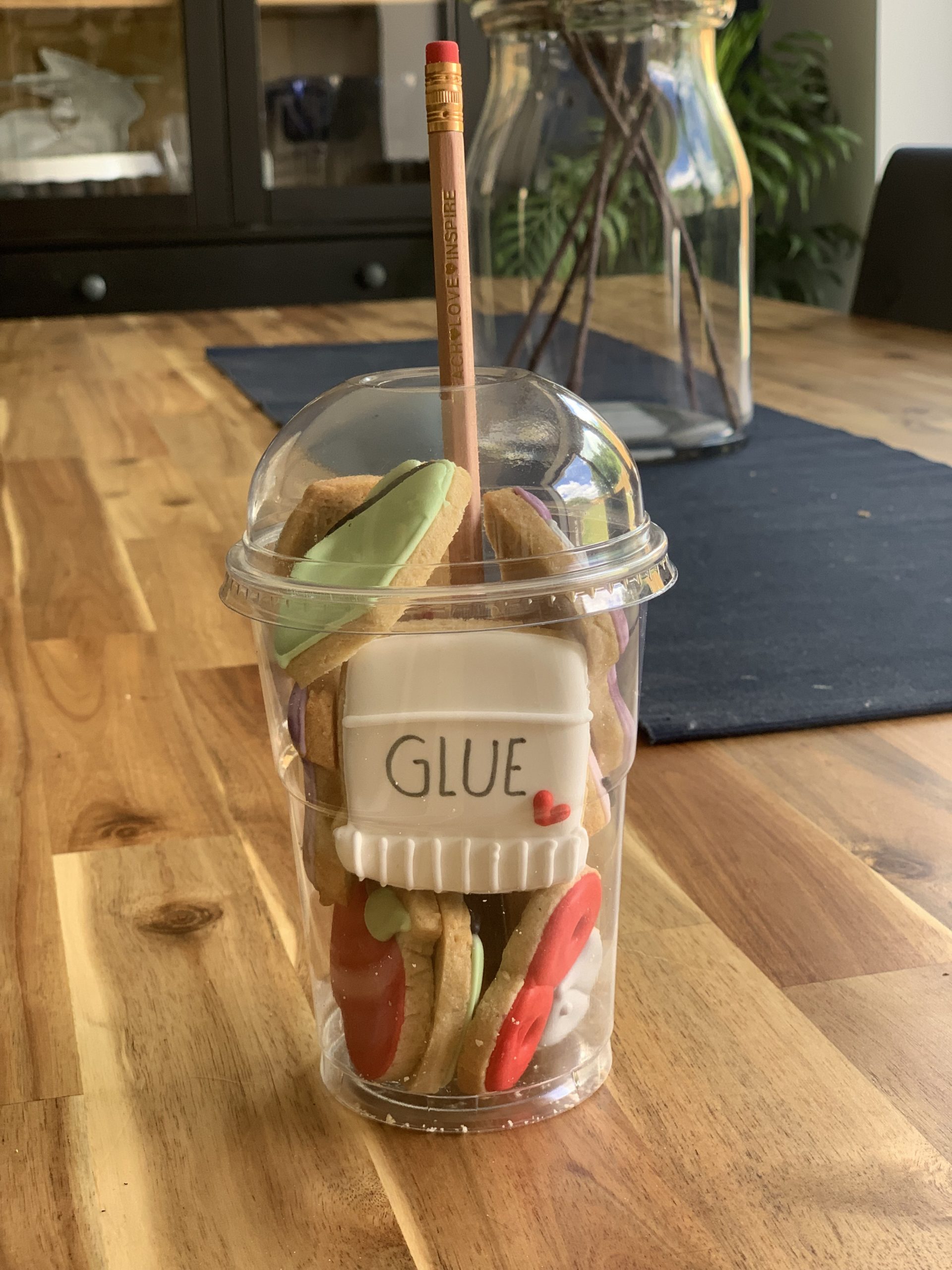 Iced drink and Pencil Pack (teacher gift) - 5 pack - Image 3