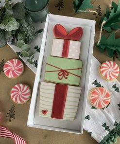 4 piece Present Stack cookie gift box