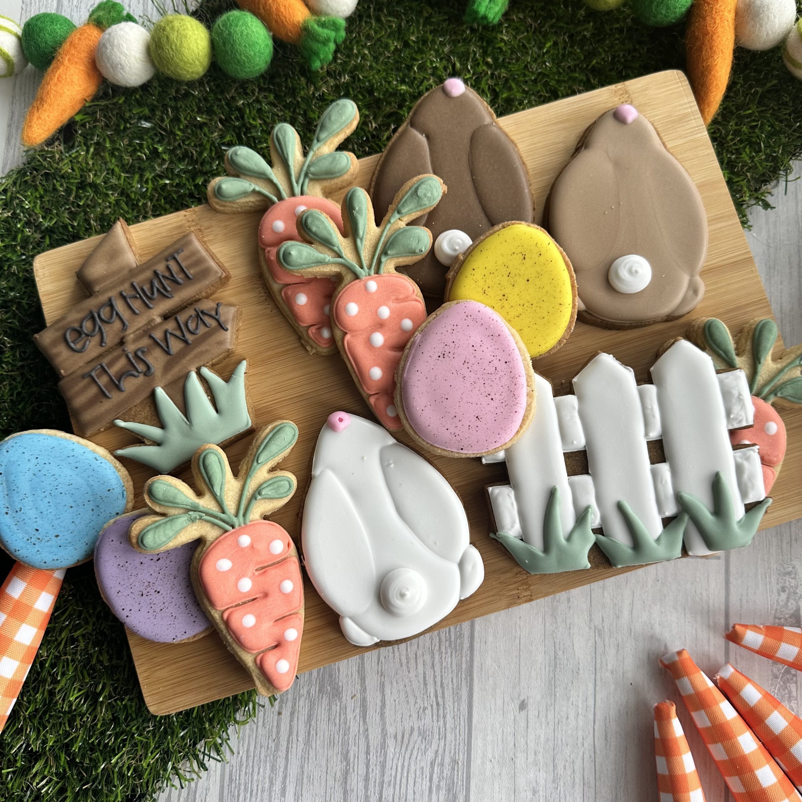 Easter Family Sharing Box (8 or 16 Cookies) – The Funky Cookie Company