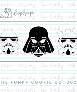 Darth Cutter, large - 10cm x 10cm - Image 3