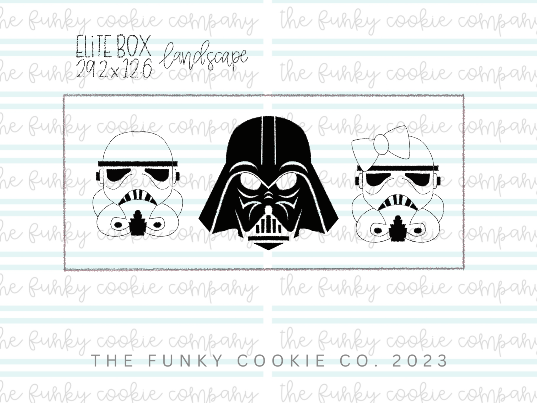 Darth Cutter, large - 10cm x 10cm - Image 3