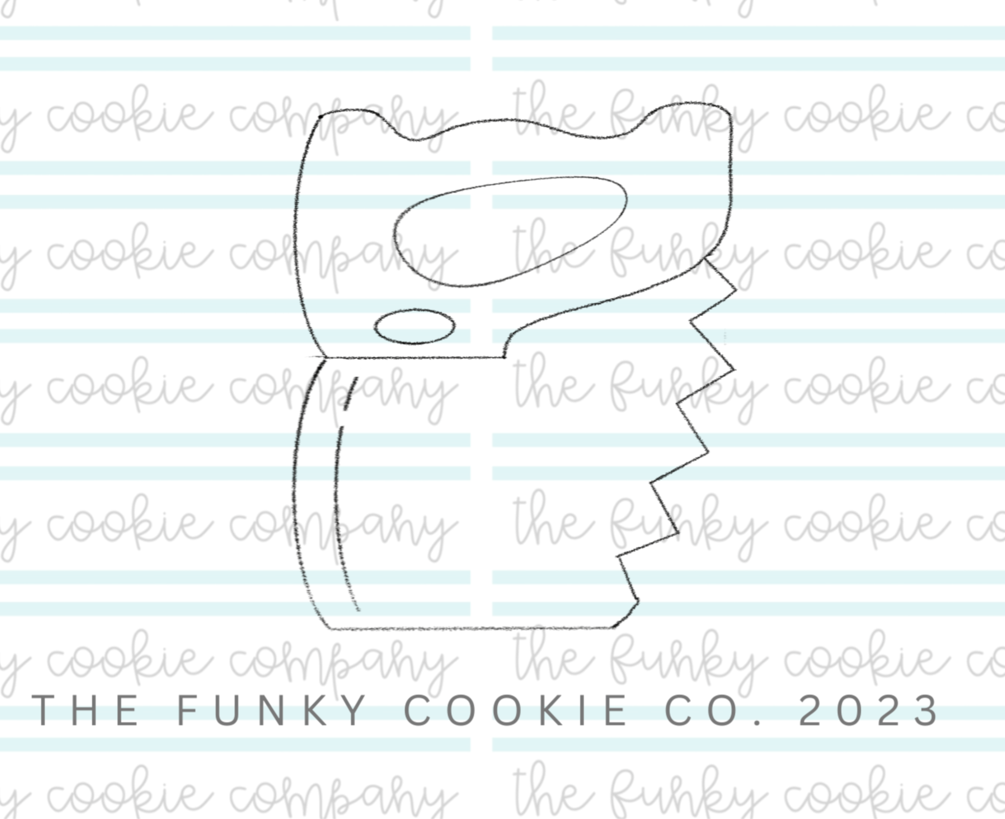Saw Cookie Cutter, Chubby