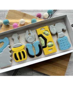Dads Tool Box Cookie Gift (5 Large Cookies)