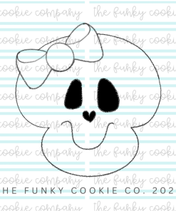 Skull with Bow