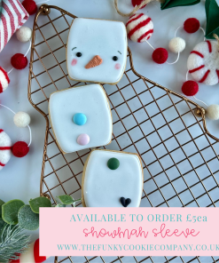 Snowman Cookie Sleeve