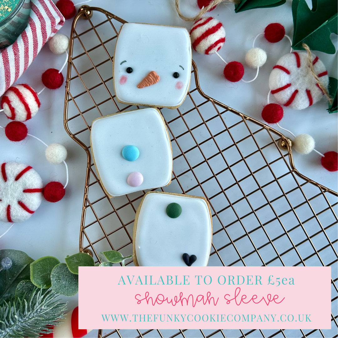 Snowman Cookie Sleeve