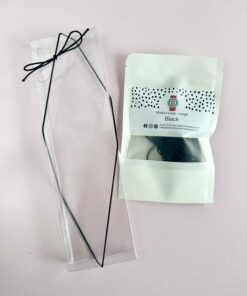 Alternative view of Stretch Loop with Bow | Large - 8 Colours available
