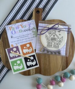 Alternative view of Paint Your Own Cookie - Crystal Ball with Haunted House