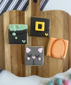 Alternative view of Mini Cookie Quad Selection - Witch (Boxed)