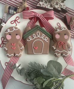 Gingerbread Theme Trio (Boy, House & Girl)