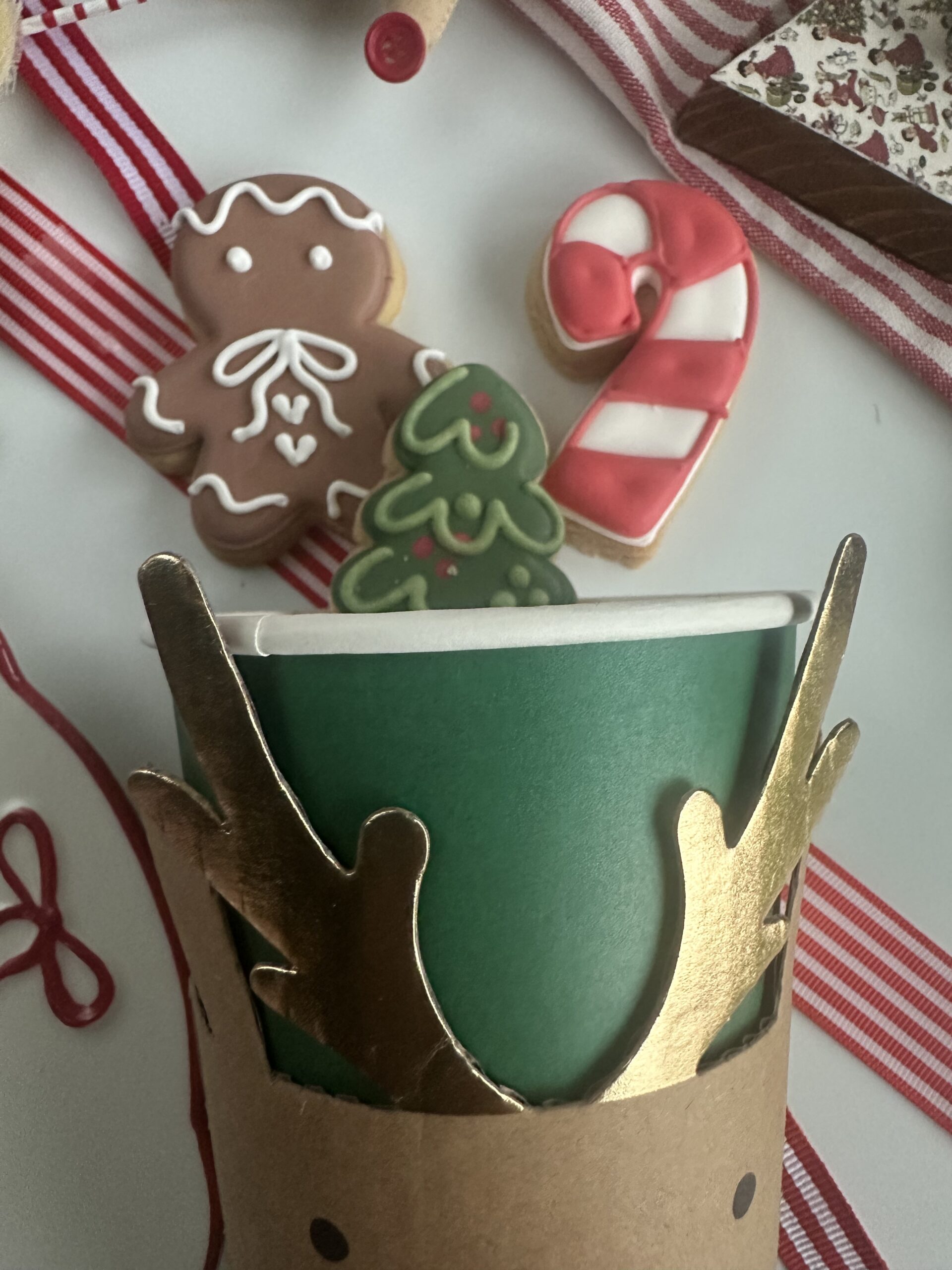 8 Mini Cookie Selection (in a large festive cup) - Image 2