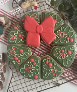 Christmas Sharing Platter - Wreath & Bow
