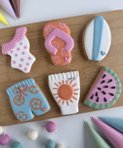 Decorate Your Own Cookie Kit  - Tropical Beach theme - Available for collection or postage from 12th August