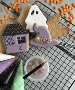Alternative view of Halloween Decorate Your Own, 6 Cookie Kit - Witch's Hat, Haunted House & Ghost